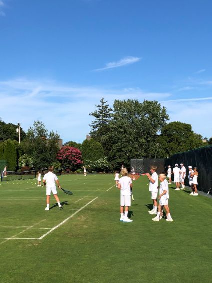 Family tennis